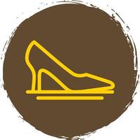 High-Heel-Vektor-Icon-Design vektor