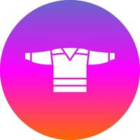 Hockey-Trikot-Vektor-Icon-Design vektor