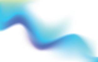 wellenlinie von farbe - blauer verlauf. Welle auf weißem Hintergrund. Farbverlauf, Vektor, Mesh vektor