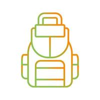 Rucksack-Vektor-Symbol vektor