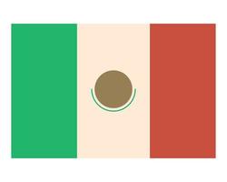 mexico flagga Land vektor