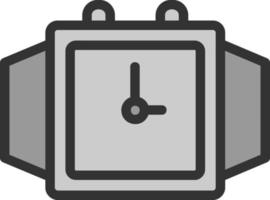 Uhr-Vektor-Icon-Design vektor