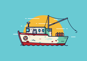 Gratis Trawler Vector