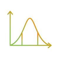 Statistik-Vektorsymbol vektor