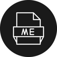 me-Dateiformat-Symbol vektor