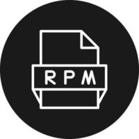 Symbol für das RPM-Dateiformat vektor