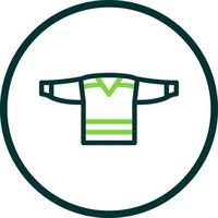 Hockey-Trikot-Vektor-Icon-Design vektor