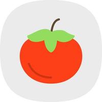 Tomaten-Vektor-Icon-Design vektor