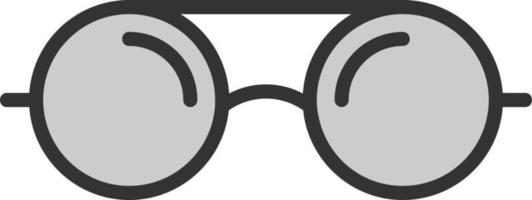 Sonnenbrillen-Vektor-Icon-Design vektor