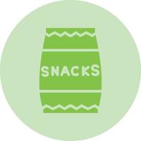 snacks vektor ikon