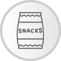 snacks vektor ikon