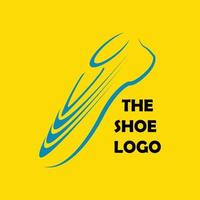 Schuh-Logo-Vektor vektor
