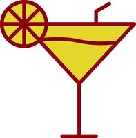 Cocktail-Vektor-Icon-Design vektor