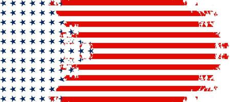 USA flagga vit bakgrund design tapet vektor
