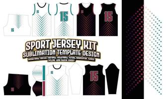 pfeil trikot design bekleidung sublimation layout fußball fußball basketball volleyball badminton futsal vektor