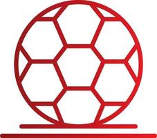 Fußball-Vektor-Symbol vektor