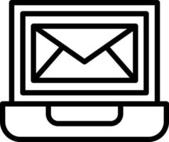 E-Mail-Vektor-Icon-Design vektor