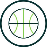 Basketball-Vektor-Icon-Design vektor