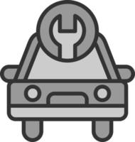 Auto-Service-Vektor-Icon-Design vektor