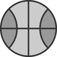 Basketball-Vektor-Icon-Design vektor