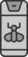 Insektenschutz-Vektor-Icon-Design vektor