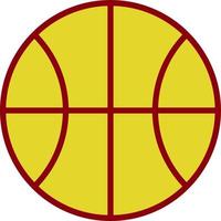 Basketball-Vektor-Icon-Design vektor