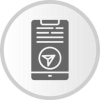 telegram chatt vektor ikon