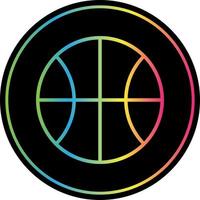 Basketball-Vektor-Icon-Design vektor