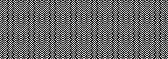 schwarz weiße Linie Chevron nahtloses Muster vektor