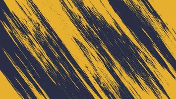 abstrakt gul linje repa grunge textur i mörk bakgrund vektor