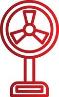 Fan-Vektor-Symbol vektor