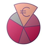 Symbol für Geldberichte, geeignet für eine Vielzahl digitaler kreativer Projekte. vektor