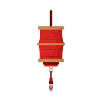 chinesische rote Lampe vektor