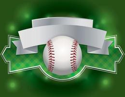 baseboll emblem illustration vektor