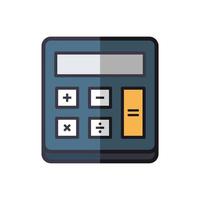 Taschenrechner-Icon-Design-Vektor-Vorlage vektor