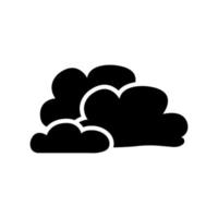 molnig ikon design vektor mall