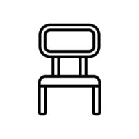 Stuhl-Icon-Design-Vektor-Vorlage vektor