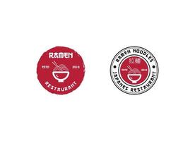 Logo-Vorlage für Ramen-Spezialisten vektor