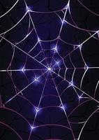Spinnweben decken Hintergrund elegant lila ab Verwendung für Cover-Design, Poster, Tapeten usw. vektor