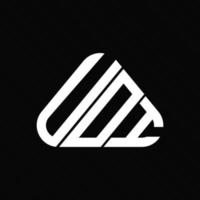 uoi brev logotyp kreativ design med vektor grafisk, uoi enkel och modern logotyp.