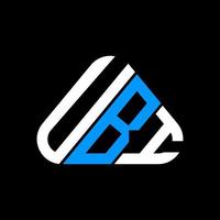 Ubi Letter Logo kreatives Design mit Vektorgrafik, Ubi einfaches und modernes Logo. vektor
