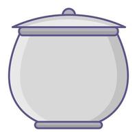 Suppenwärmer-Symbol, geeignet für eine Vielzahl digitaler kreativer Projekte. vektor