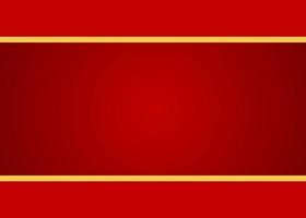 roter Hintergrund mit goldenem Rahmen vektor