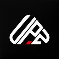 Upz Letter Logo kreatives Design mit Vektorgrafik, upz einfaches und modernes Logo. vektor