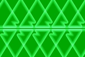 grünes nahtloses abstraktes geometrisches Muster. Vektor-Illustration vektor