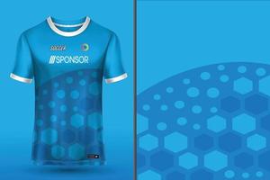 sporter jersey design för sublimering vektor