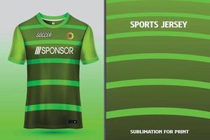 sporter jersey design för sublimering vektor