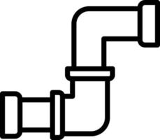 Liniensymbol für PVC vektor