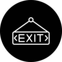 Exit-Vektor-Symbol vektor