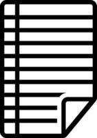 Liniensymbol für regiert vektor